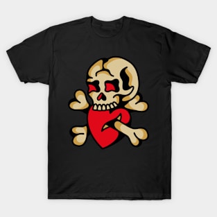 Skull heart T-Shirt